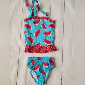 Kelly's Kids watermelon Tankini Set